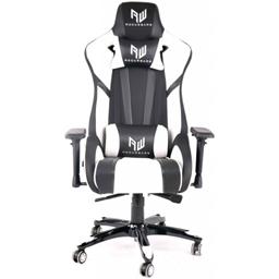 ROGUEWARE B-3902 SERIES BLACK/WHITE GAMING CHAIR 1 ROGUEWARE B-3902 SERIES BLACK/WHITE GAMING CHAIR