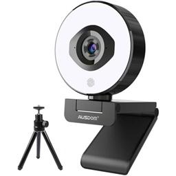 Ausdom AF660 1080p|60fps|12 White LED|Omni-Directional Mic|70 FOV|USB Streaming Webcam – Black 1 Ausdom AF660 1080p|60fps|12 White LED|Omni-Directional Mic|70 FOV|USB Streaming Webcam – Black