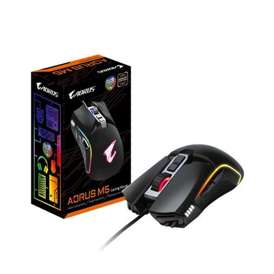GIGABYTE AORUS M5 16000DPI RGB FUSION USB WIRED GAMING MOUSE 4 GIGABYTE AORUS M5 16000DPI RGB FUSION USB WIRED GAMING MOUSE