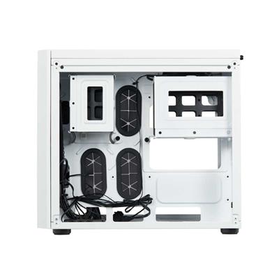 CORSAIR CRYSTAL WHITE 280X RGB GLASS MICRO ATX PC GAMING CASE 4 CORSAIR CRYSTAL WHITE 280X RGB GLASS MICRO ATX PC GAMING CASE