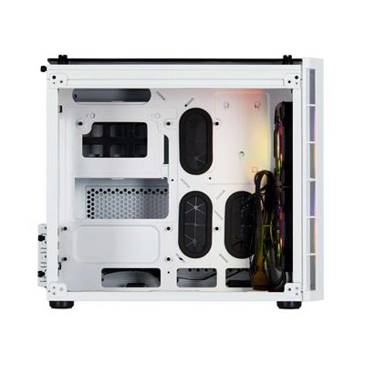 CORSAIR CRYSTAL WHITE 280X RGB GLASS MICRO ATX PC GAMING CASE 3 CORSAIR CRYSTAL WHITE 280X RGB GLASS MICRO ATX PC GAMING CASE