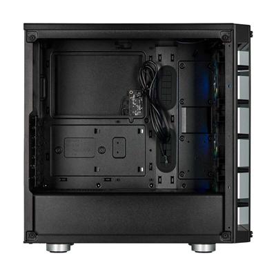 CORSAIR ICUE 465X RGB TEMPERED GLASS MID TOWER SMART CASE- BLACK 4 CORSAIR ICUE 465X RGB TEMPERED GLASS MID TOWER SMART CASE- BLACK