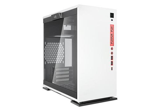InWin 301C TEMPERED GLASS MID TOWER RGB GAMING CASE- WHITE