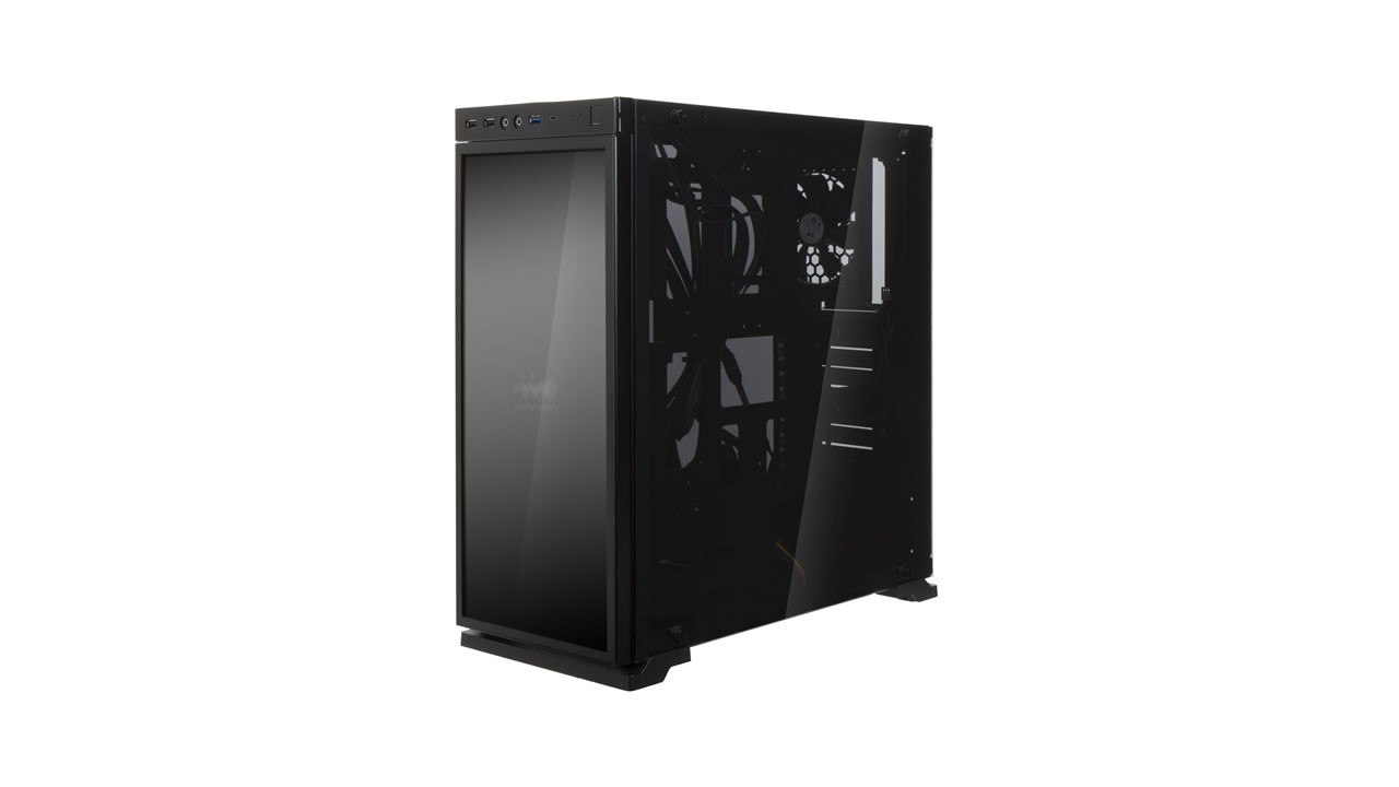 InWin CF05 805 INFINITY MID TOWER TEMPERED GLASS RGB INFINITY FRONT PANEL GAMING CASE