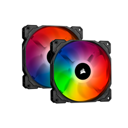 CORSAIR Co-9050096 ICUE SP140 RGB PRO PERFORMANCE with LIGHTING NODE - DUAL PACK 1 CORSAIR Co-9050096 ICUE SP140 RGB PRO PERFORMANCE with LIGHTING NODE - DUAL PACK
