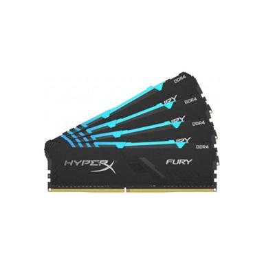 KINGSTON HYPERX FURY RGB 32GB (4X 8GB) 2400MHZ DDR4 RGB RAM