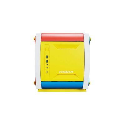 InWin Explorer RGB Modular Tempered Glass Mini-Tower Mini-ITX Case — Justice White 4 InWin Explorer RGB Modular Tempered Glass Mini-Tower Mini-ITX Case — Justice White