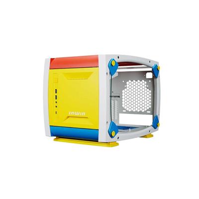 InWin Explorer RGB Modular Tempered Glass Mini-Tower Mini-ITX Case — Justice White 3 InWin Explorer RGB Modular Tempered Glass Mini-Tower Mini-ITX Case — Justice White