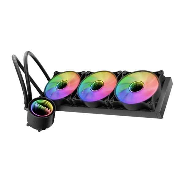Raidmax Infinita 360mm ARGB Liquid CPU Cooler – Black