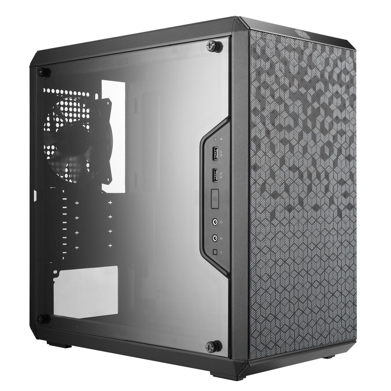 COOLERMASTER MASTERBOX Q300L WINDOWED MICRO-ATX/ITX PC GAMING CASE 1 COOLERMASTER MASTERBOX Q300L WINDOWED MICRO-ATX/ITX PC GAMING CASE