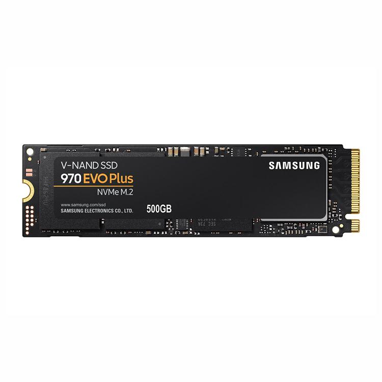Samsung MZ-V7S500BW 970 EVO Plus 500GB NVMe M.2 2280 PCI-Express 3.0 x4 SSD 1 Samsung MZ-V7S500BW 970 EVO Plus 500GB NVMe M.2 2280 PCI-Express 3.0 x4 SSD