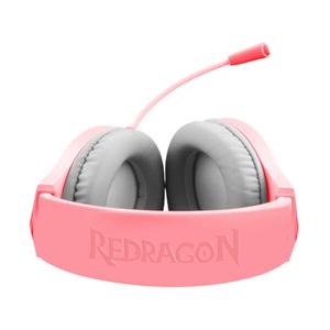 Redragon Over-Ear HYLAS Aux RGB Gaming Headset – Pink 5 Redragon Over-Ear HYLAS Aux RGB Gaming Headset – Pink