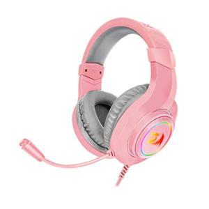Redragon Over-Ear HYLAS Aux RGB Gaming Headset – Pink 1 Redragon Over-Ear HYLAS Aux RGB Gaming Headset – Pink