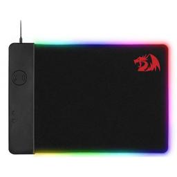 REDRAGON QI 10W RGB WIRELESS CHARGING MOUSE PAD – BLACK 1 REDRAGON QI 10W RGB WIRELESS CHARGING MOUSE PAD – BLACK