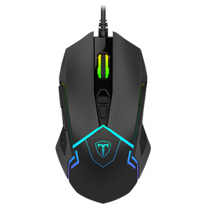 T-DAGGER SENIOR 4800DPI 7 BUTTON RGB BACKLIT GAMING MOUSE – BLACK 1 T-DAGGER SENIOR 4800DPI 7 BUTTON RGB BACKLIT GAMING MOUSE – BLACK