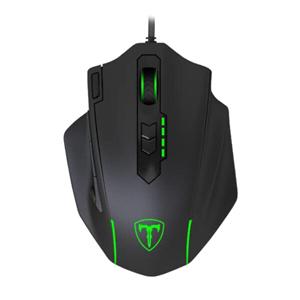 T-DAGGER MAJOR 8000DPI 10 BUTTON RGB BACKLIT GAMING MOUSE – BLACK/GREEN 1 T-DAGGER MAJOR 8000DPI 10 BUTTON RGB BACKLIT GAMING MOUSE – BLACK/GREEN