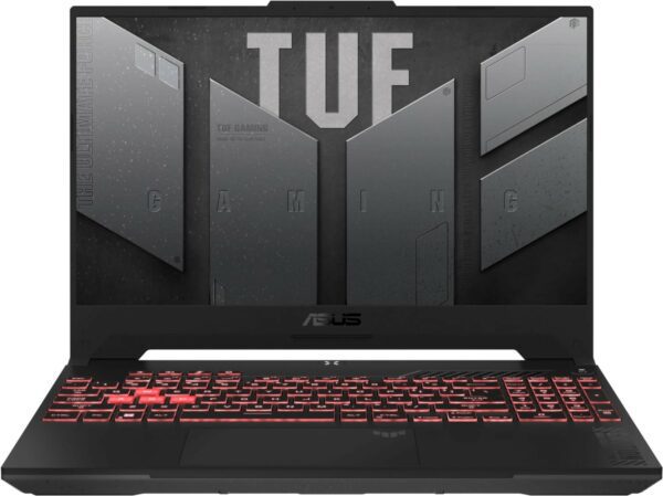 ASUS TUF Gaming A15 (2023) AMD Ryzen 7 7735HS 15.6" FHD IPS 144Hz 16GB DDR5 GeForce RTX 4060 8GB GDDR6 512GB M.2 NVMe SSD Windows 11 Home Jaegar Gray Laptop