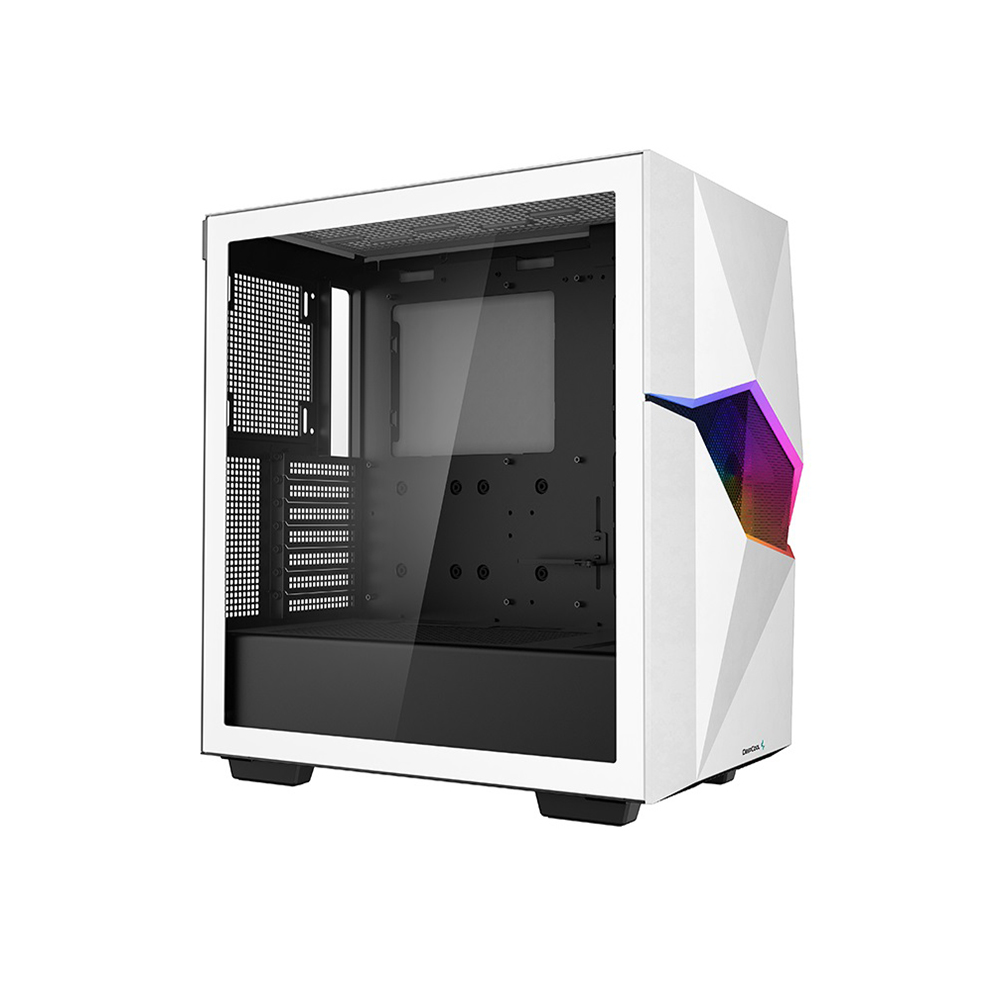 DeepCool Cyclops ARGB Mid-Tower White Gaming Chassis