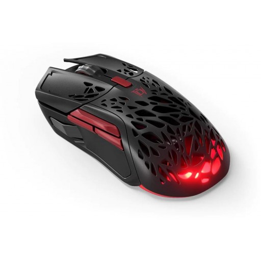 SteelSeries 62403 Aerox 5 Wireless Diablo IV Edition 18,000 CPI Optical RGB Black Gaming Mouse