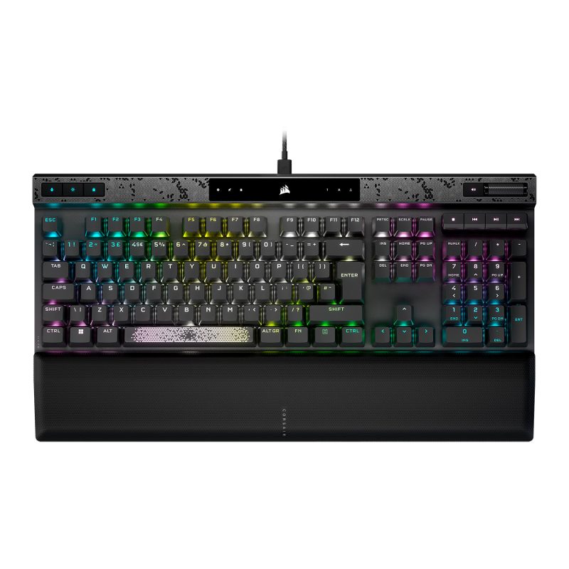 Corsair K70 MAX RGB Magnetic-Mechanical MGX Steel Grey Gaming Keyboard