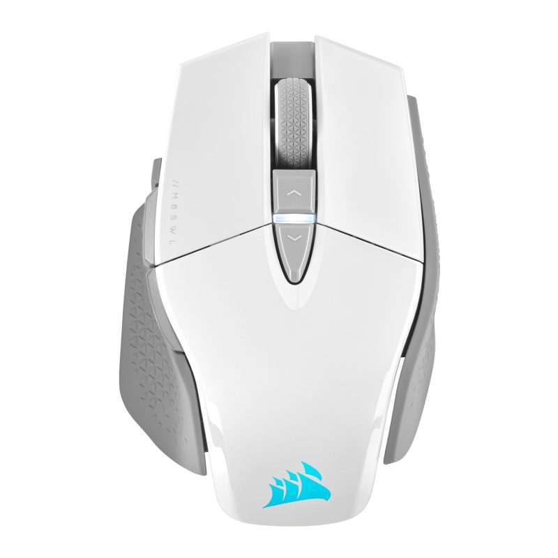 Corsair CH-9319511-AP2 M65 RGB Ultra 26,000 DPI Wireless White Tunable FPS Gaming Mouse