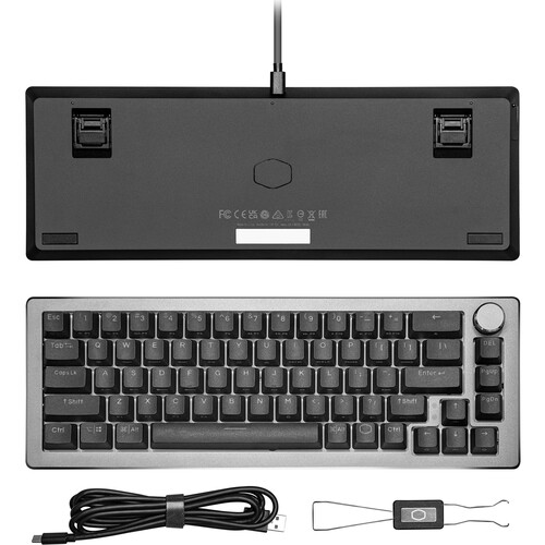 CoolerMaster CK720 65% ARGB Kailh Box V2 Brown Tactile Hot-Swap Switch Space Gray Wired Gaming Keyboard