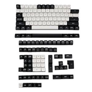 REDRAGON KeyCaps Black and White PBT 150Key set 3 REDRAGON KeyCaps Black and White PBT 150Key set