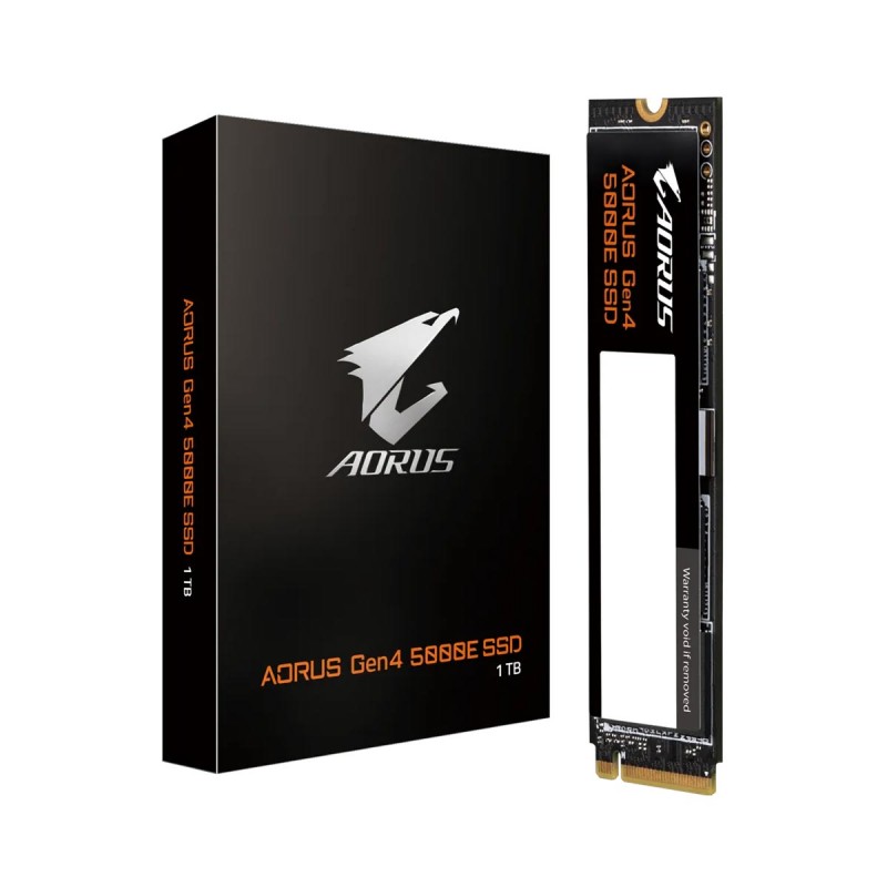 Gigabyte Aorus AG450E1TB-G M.2 1000 GB PCIe 4.0 3D TLC NAND NVMe SSD
