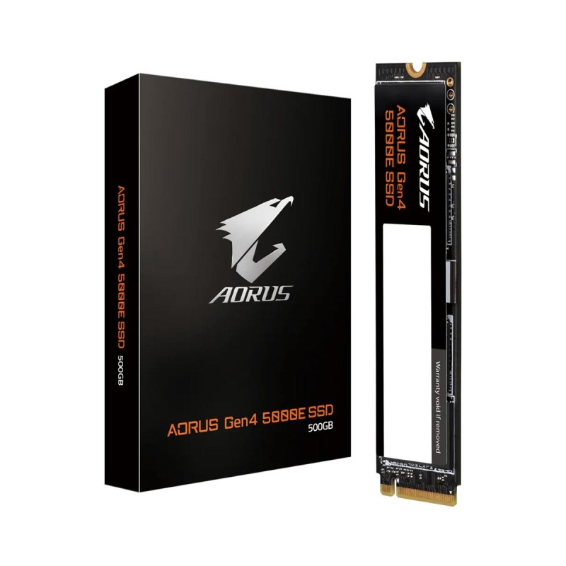 Gigabyte AG450E500G-G M.2 500GB PCIe 4.0 3D TLC NAND NVMe SSD