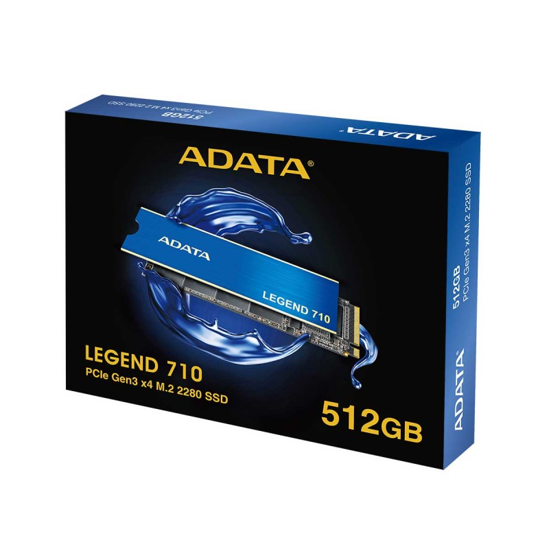 ADATA ALEG-710-512GCS Legend 710 512GB M.2 2280 PCIe 3.0 x4 NVMe SSD