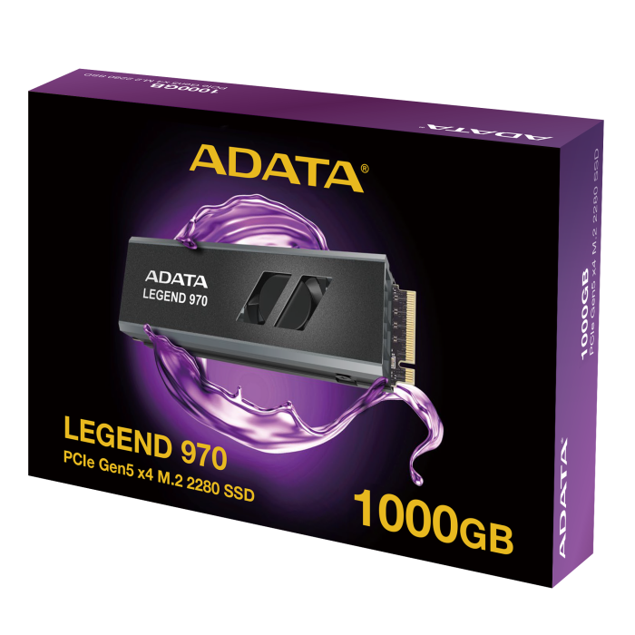 ADATA ALEG-970-1TCS Legend 970 1TB M.2 2280 PCIe 5.0 x4 NVMe SSD