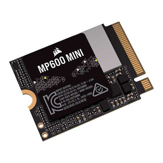 Corsair CSSD-F1000GBMP600MN MP600 MINI 1TB M.2 (22x30) PCIe Gen 4 NVMe SSD