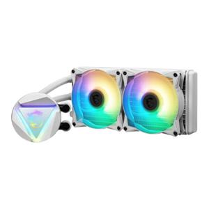 MSI MAG CoreLiquid 240R V2 240mm Dual Fan Mystic Light RGB AIO White Liquid CPU Cooler 4 MSI MAG CoreLiquid 240R V2 240mm Dual Fan Mystic Light RGB AIO White Liquid CPU Cooler