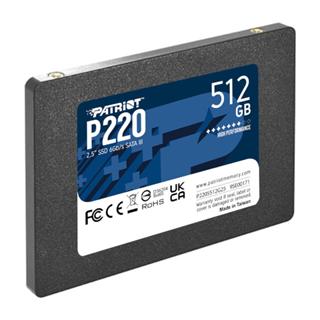 Patriot P220S512G25 P220 512GB 2.5" SATA 3.0 SSD 3 Patriot P220S512G25 P220 512GB 2.5" SATA 3.0 SSD