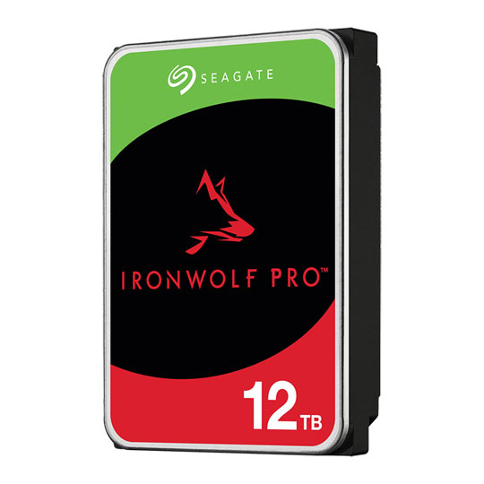 Seagate ST12000NT001 IronWolf Pro NAS 12TB SATA 6Gb/s 256MB Cache 3.5 Inch Helium Internal NAS HDD