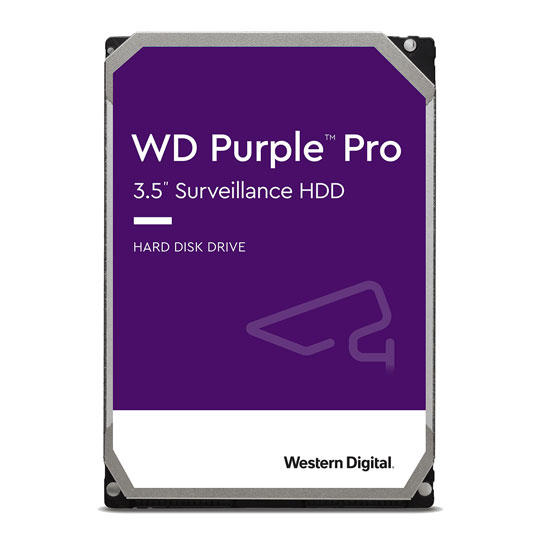 Western Digital WD121PURP Purple Pro 12TB Surveillance 3.5" SATA 7200rpm Internal HDD