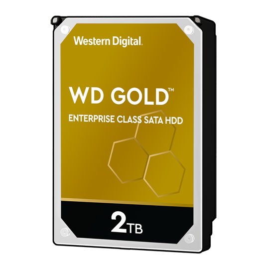 Western Digital WD2005FBYZ WD Gold 2TB 7200RPM SATA 6Gb/s 128MB Cache 3.5" Internal HDD