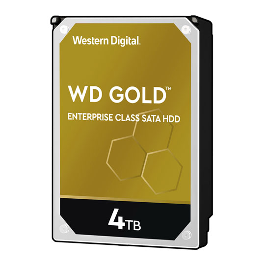 Western Digital WD4003FRYZ Gold 4TB 3.5" Enterprise SATA 7200rpm Internal HDD