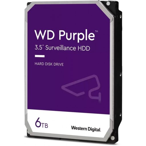 Western Digital WD63PURZ WD Purple 6TB SATA 6Gb/s 256MB Cache 3.5 Inch Internal HDD