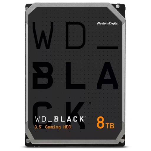 Western Digital WD8001FZBX Black 8TB 7200rpm SATA 6Gb/s 128MB Cache 3.5 Inch Gaming HDD