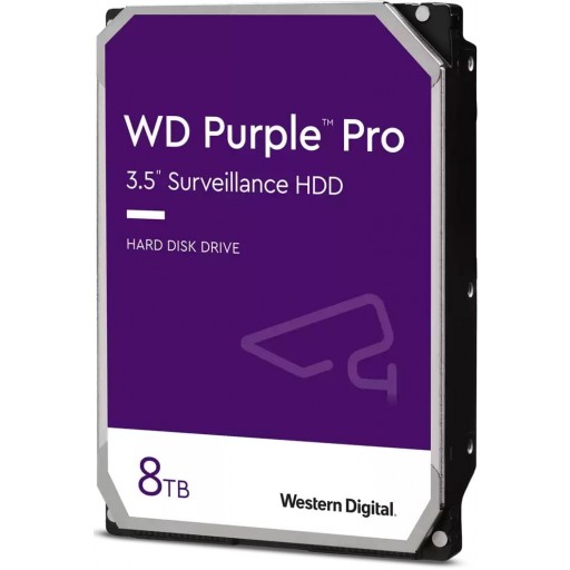 Western Digital WD8001PURP Purple Pro 8TB 7200rpm SATA 6Gb/s 256MB Cache 3.5" Internal HDD