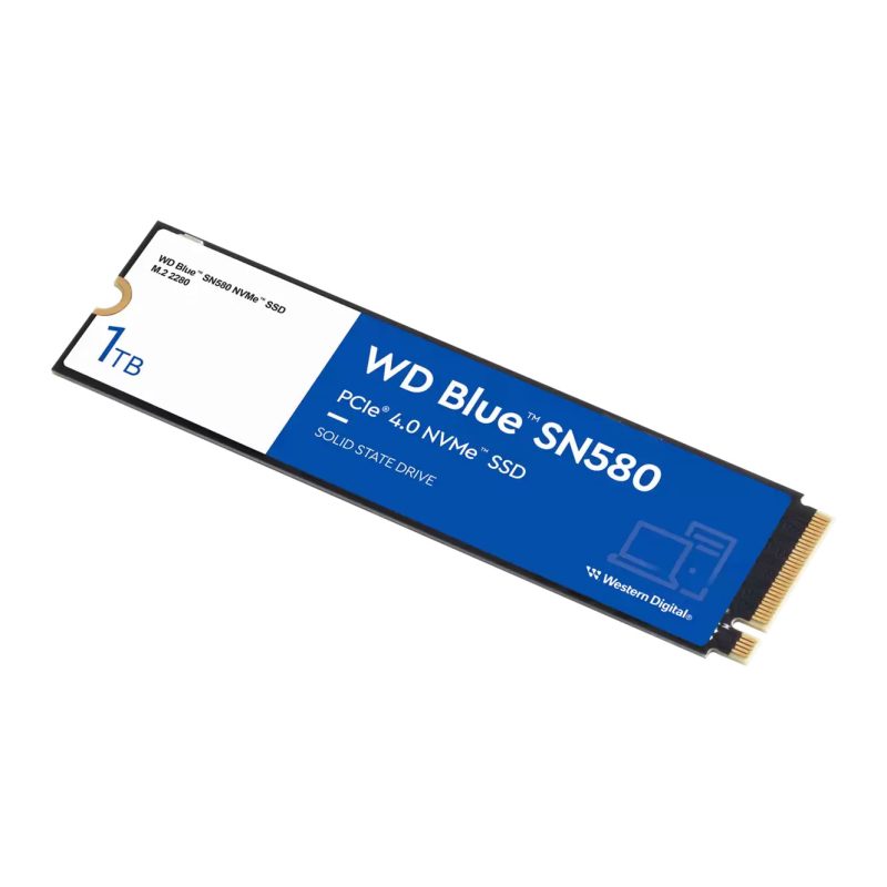 Western Digital WDS100T3B0E Blue SN580 1TB M.2 2280 PCIe 4.0 x4 NVMe SSD
