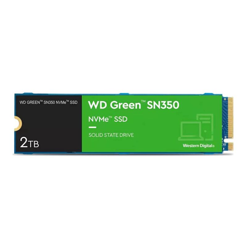 Western Digital WDS200T3G0C Green SN350 2TB QLC M.2 2280 PCIe 3.0 x4 NVMe SSD