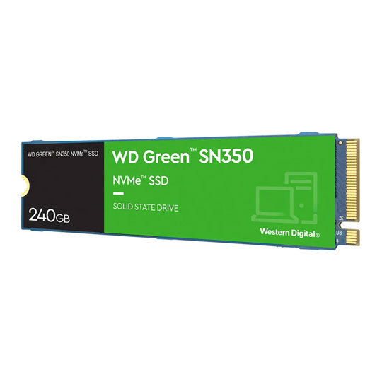 Western Digital Green WDS240G2G0C SN350 240GB TLC M.2 2280 PCIe 3.0 NVMe SSD