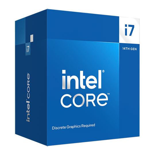 Intel BX8071514700F Core i7-14700F 20-Core 5.40GHz Raptor Lake-S Socket LGA1700 Desktop CPU