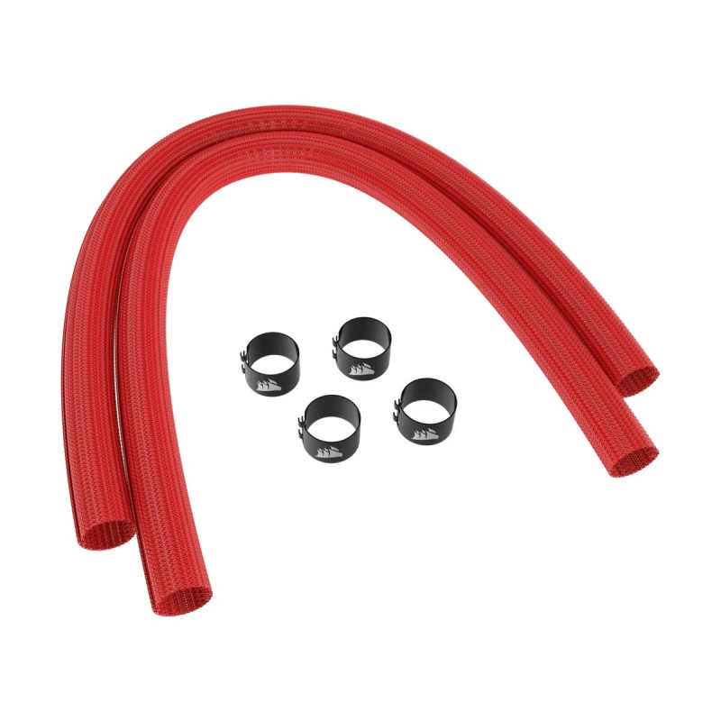 CORSAIR CT-9010014-WW 400mm Red Sleeving Kit for AIO CPU Coolers