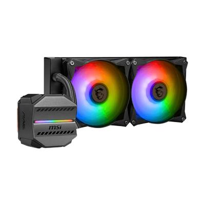 MSI MAG CoreLiquid M240 240mm Dual Fan Mystic Light ARGB Black Liquid CPU Cooler 3 MSI MAG CoreLiquid M240 240mm Dual Fan Mystic Light ARGB Black Liquid CPU Cooler