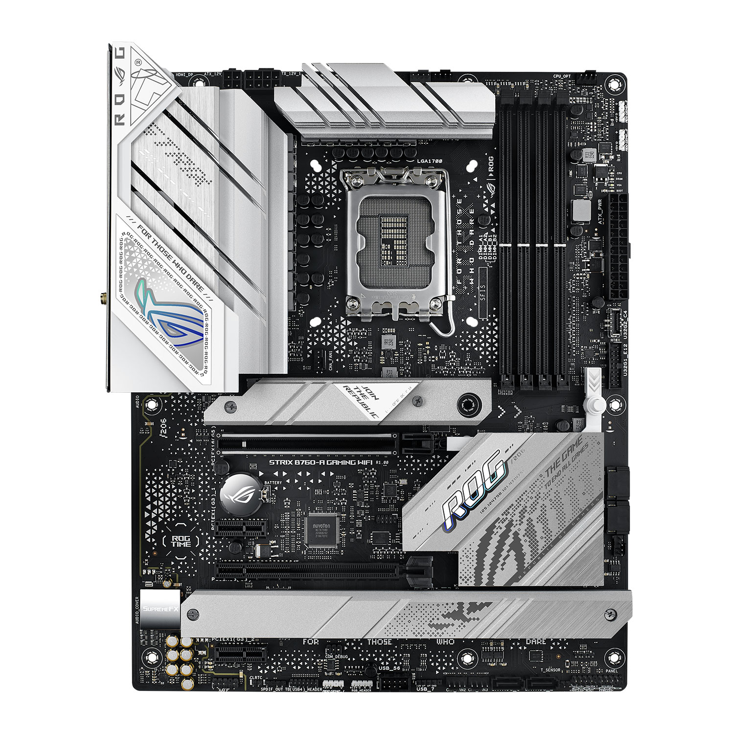 ASUS ROG Strix B760-A GAMING WIFI DDR5 Intel B760 LGA 1700 Raptor Lake ATX Motherboard