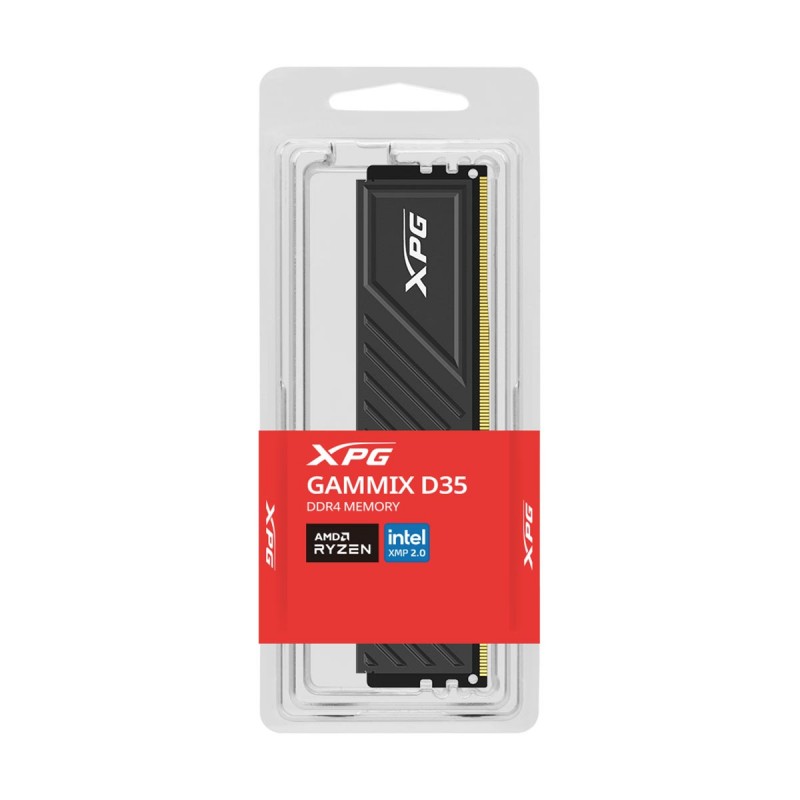 ADATA XPG GAMMIX D35 16GB (1 x 16GB) DDR4 DRAM 3200MHz CL16 1.35V Black Memory