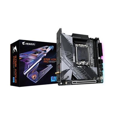 Gigabyte B760I AORUS PRO DDR5 Intel B760 Raptor Lake LGA 1700 Mini-ITX Motherboard